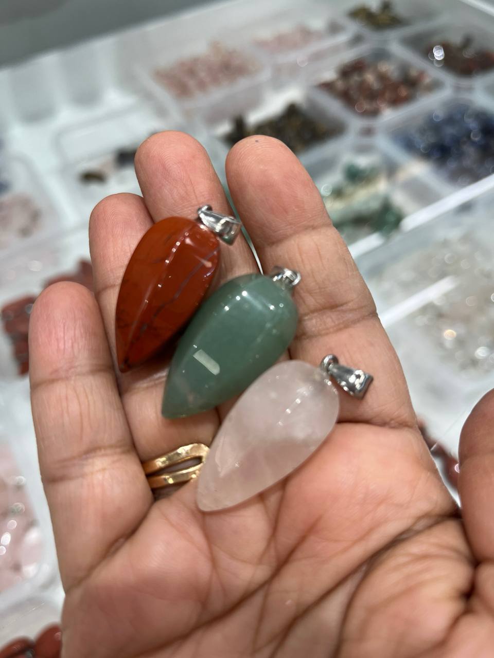 آویز دوکی تراش
