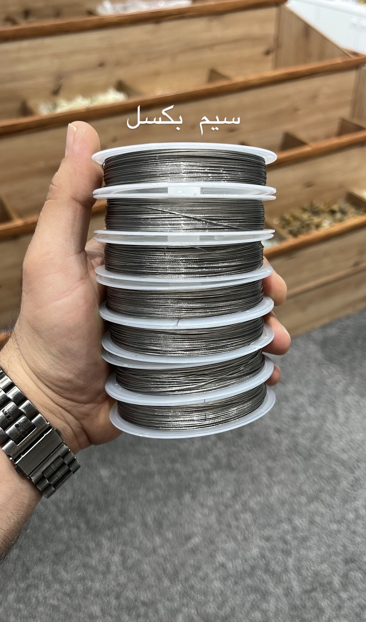 سیم بکسل نقره ای
